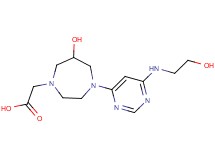 (6-hydroxy-4-{6-[(2-hydroxyethyl)amino]pyrimidin-4-yl}-1,4-diazepan-1-yl)acetic acid