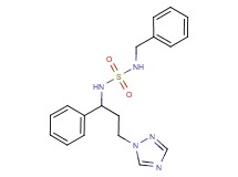 N-benzyl-N'-[1-phenyl-3-(1H-1,2,4-triazol-1-yl)propyl]sulfamide