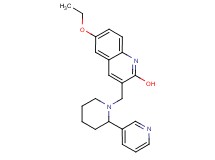 6-ethoxy-3-{[2-(3-pyridinyl)-1-piperidinyl]methyl}-2-quinolinol