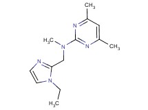 N-[(1-ethyl-1H-imidazol-2-yl)methyl]-N,4,6-trimethylpyrimidin-2-amine