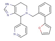 5-[2-(2-furyl)benzyl]-4-pyridin-3-yl-4,5,6,7-tetrahydro-1H-imidazo[4,5-c]pyridine