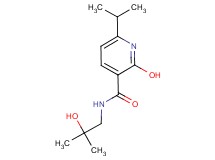 2-hydroxy-N-(2-hydroxy-2-methylpropyl)-6-isopropylnicotinamide