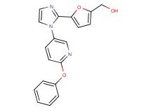 {5-[1-(6-phenoxypyridin-3-yl)-1H-imidazol-2-yl]-2-furyl}methanol