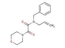 N-allyl-N-benzyl-2-morpholin-4-yl-2-oxoacetamide