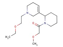 1-(2-ethoxyethyl)-5-[1-(methoxyacetyl)piperidin-2-yl]-1,2,3,6-tetrahydropyridine