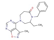 4-benzyl-3-ethyl-1-(3-methylisoxazolo[5,4-d]pyrimidin-4-yl)-1,4-diazepan-5-one