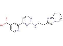 2-{2-[(2-imidazo[1,2-a]pyridin-2-ylethyl)amino]pyrimidin-4-yl}isonicotinic acid