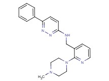 N-{[2-(4-methyl-1-piperazinyl)-3-pyridinyl]methyl}-6-phenyl-3-pyridazinamine