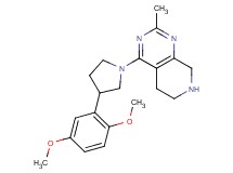 4-[3-(2,5-dimethoxyphenyl)pyrrolidin-1-yl]-2-methyl-5,6,7,8-tetrahydropyrido[3,4-d]pyrimidine