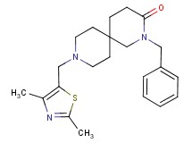 2-benzyl-9-[(2,4-dimethyl-1,3-thiazol-5-yl)methyl]-2,9-diazaspiro[5.5]undecan-3-one