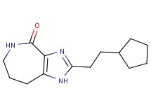 2-(2-cyclopentylethyl)-5,6,7,8-tetrahydroimidazo[4,5-c]azepin-4(1H)-one