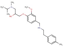 1-[isopropyl(methyl)amino]-3-[2-methoxy-4-({[2-(4-methylphenyl)ethyl]amino}methyl)phenoxy]-2-propanol