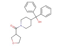 diphenyl[1-(tetrahydro-3-furanylcarbonyl)-4-piperidinyl]methanol