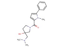 3-[(dimethylamino)methyl]-1-[(1-methyl-5-phenyl-1H-pyrrol-2-yl)carbonyl]pyrrolidin-3-ol