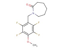 1-(2,3,5,6-tetrafluoro-4-methoxybenzyl)azepan-2-one