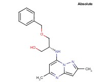 (2R)-3-(benzyloxy)-2-[(2,5-dimethylpyrazolo[1,5-a]pyrimidin-7-yl)amino]-1-propanol