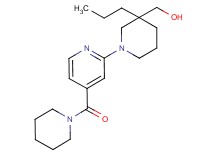 {1-[4-(piperidin-1-ylcarbonyl)pyridin-2-yl]-3-propylpiperidin-3-yl}methanol