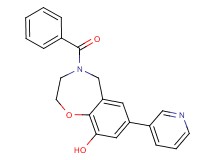 4-benzoyl-7-pyridin-3-yl-2,3,4,5-tetrahydro-1,4-benzoxazepin-9-ol
