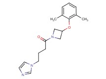 1-{4-[3-(2,6-dimethylphenoxy)-1-azetidinyl]-4-oxobutyl}-1H-imidazole