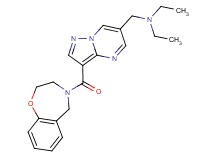 N-{[3-(2,3-dihydro-1,4-benzoxazepin-4(5H)-ylcarbonyl)pyrazolo[1,5-a]pyrimidin-6-yl]methyl}-N-ethylethanamine