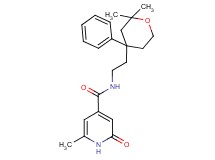 N-[2-(2,2-dimethyl-4-phenyltetrahydro-2H-pyran-4-yl)ethyl]-6-methyl-2-oxo-1,2-dihydropyridine-4-carboxamide