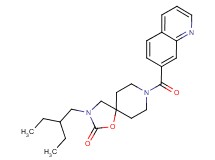 3-(2-ethylbutyl)-8-(quinolin-7-ylcarbonyl)-1-oxa-3,8-diazaspiro[4.5]decan-2-one