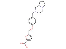 5-{[4-(hexahydropyrrolo[1,2-a]pyrazin-2(1H)-ylmethyl)phenoxy]methyl}-2-furoic acid