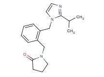 1-{2-[(2-isopropyl-1H-imidazol-1-yl)methyl]benzyl}pyrrolidin-2-one