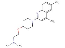 (2-{[1-(4,6-dimethylquinolin-2-yl)piperidin-4-yl]oxy}ethyl)dimethylamine