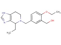 {2-ethoxy-5-[(4-ethyl-1,4,6,7-tetrahydro-5H-imidazo[4,5-c]pyridin-5-yl)methyl]phenyl}methanol