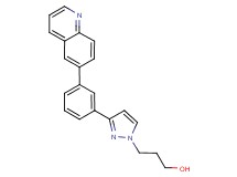 3-{3-[3-(6-quinolinyl)phenyl]-1H-pyrazol-1-yl}-1-propanol