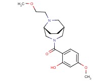 5-methoxy-2-{[(1R*,5R*)-6-(2-methoxyethyl)-3,6-diazabicyclo[3.2.2]non-3-yl]carbonyl}phenol