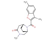(1S*,6R*)-9-[(3,6-dimethyl-1-benzofuran-2-yl)carbonyl]-3-methyl-3,9-diazabicyclo[4.2.1]nonan-4-one