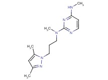N~2~-[3-(3,5-dimethyl-1H-pyrazol-1-yl)propyl]-N~2~,N~4~-dimethylpyrimidine-2,4-diamine