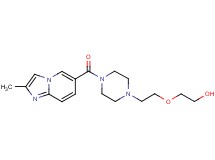 2-(2-{4-[(2-methylimidazo[1,2-a]pyridin-6-yl)carbonyl]piperazin-1-yl}ethoxy)ethanol
