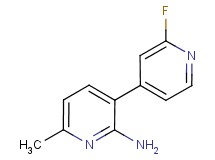 2'-fluoro-6-methyl-3,4'-bipyridin-2-amine