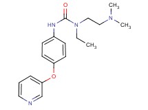 N-[2-(dimethylamino)ethyl]-N-ethyl-N'-[4-(pyridin-3-yloxy)phenyl]urea