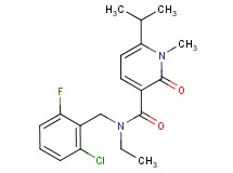 N-(2-chloro-6-fluorobenzyl)-N-ethyl-6-isopropyl-1-methyl-2-oxo-1,2-dihydropyridine-3-carboxamide