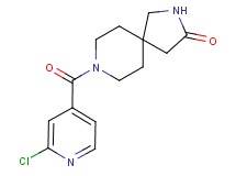 8-(2-chloroisonicotinoyl)-2,8-diazaspiro[4.5]decan-3-one