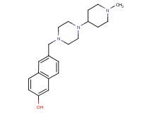 6-{[4-(1-methylpiperidin-4-yl)piperazin-1-yl]methyl}-2-naphthol