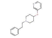3-{[1-(2-phenylethyl)piperidin-4-yl]oxy}pyridine