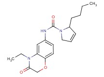 2-butyl-N-(4-ethyl-3-oxo-3,4-dihydro-2H-1,4-benzoxazin-6-yl)-2,5-dihydro-1H-pyrrole-1-carboxamide