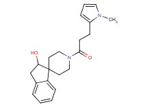 1'-[3-(1-methyl-1H-pyrrol-2-yl)propanoyl]-2,3-dihydrospiro[indene-1,4'-piperidin]-2-ol