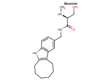 N~1~-(6,7,8,9,10,11-hexahydro-5H-cycloocta[b]indol-2-ylmethyl)-N~2~-methyl-L-serinamide