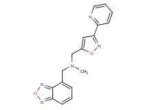(2,1,3-benzoxadiazol-4-ylmethyl)methyl[(3-pyridin-2-ylisoxazol-5-yl)methyl]amine