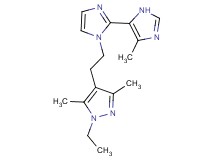 1-[2-(1-ethyl-3,5-dimethyl-1H-pyrazol-4-yl)ethyl]-5'-methyl-1H,3'H-2,4'-biimidazole