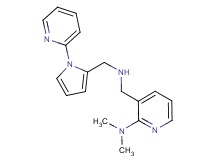 N,N-dimethyl-3-[({[1-(2-pyridinyl)-1H-pyrrol-2-yl]methyl}amino)methyl]-2-pyridinamine
