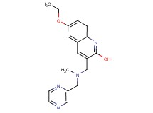 6-ethoxy-3-{[methyl(2-pyrazinylmethyl)amino]methyl}-2-quinolinol