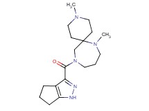 3,7-dimethyl-11-(1,4,5,6-tetrahydrocyclopenta[c]pyrazol-3-ylcarbonyl)-3,7,11-triazaspiro[5.6]dodecane