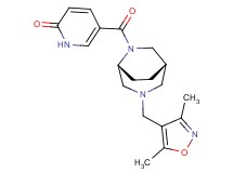 5-({(1S*,5R*)-3-[(3,5-dimethyl-4-isoxazolyl)methyl]-3,6-diazabicyclo[3.2.2]non-6-yl}carbonyl)-2(1H)-pyridinone